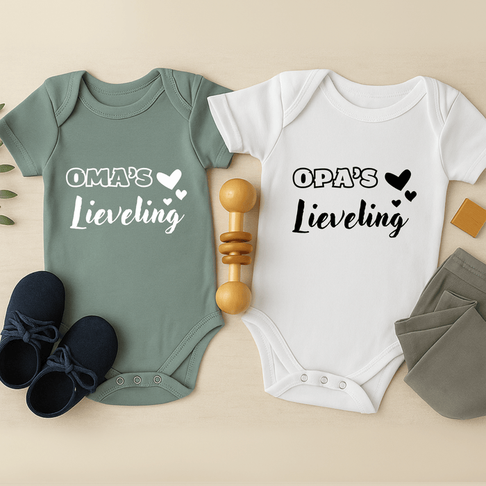 Lieveling Body 2er Set - Märchen Mode aus Bio - Baumwolle personalisierte geschenke Babyset & Bodys mit spruch & Geschenkideen für Neugeborene & 0–24 Monate & und perfekt als Geschenk zur Geburt
