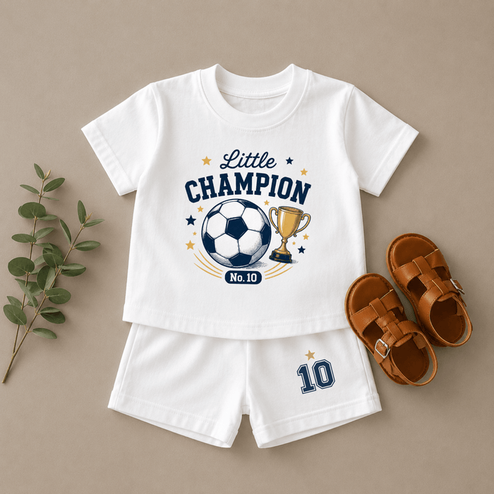 Little Champion - Märchen Mode aus Bio - Baumwolle personalisierte geschenke Babyset & Bodys mit spruch & Geschenkideen für Neugeborene & 0–24 Monate & und perfekt als Geschenk zur Geburt