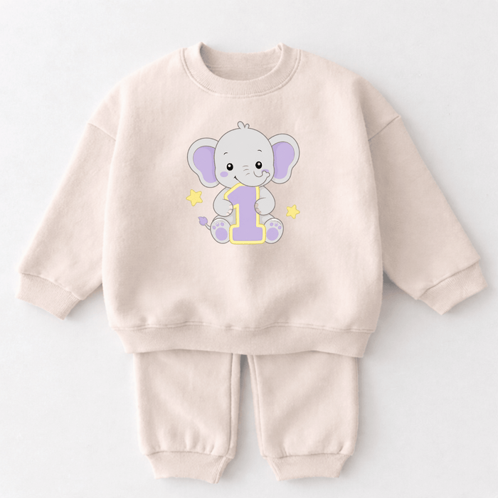 Little Elephant 01 - Märchen Mode aus Bio-Baumwolle personalisierte geschenke Babyset & Bodys mit spruch & Geschenkideen für Neugeborene & 0–24 Monate & und perfekt als Geschenk zur Geburt