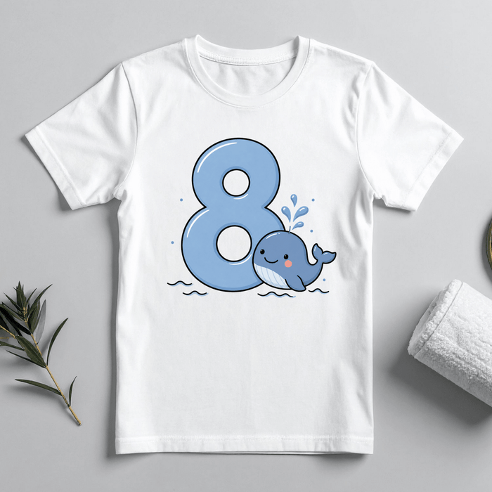 Little Whale - Tshirt 08 - Märchen Mode aus Bio-Baumwolle personalisierte geschenke Babyset & Bodys mit spruch & Geschenkideen für Neugeborene & 0–24 Monate & und perfekt als Geschenk zur Geburt