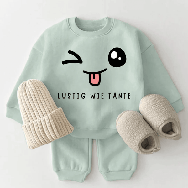 Lustig wie Tanta - Märchen Mode aus Bio - Baumwolle personalisierte geschenke Baby Outfit, Strampler & Geschenkideen für Neugeborene & 0–24 Monate & und perfekt als Geschenk zur Geburt product_