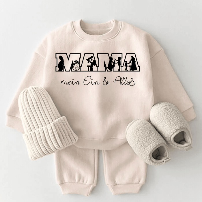 Mama, mein Ein & Alles - Märchen Mode aus Bio - Baumwolle personalisierte geschenke Babyset & Bodys mit spruch & Geschenkideen für Neugeborene & 0–24 Monate & und perfekt als Geschenk zur Geburt