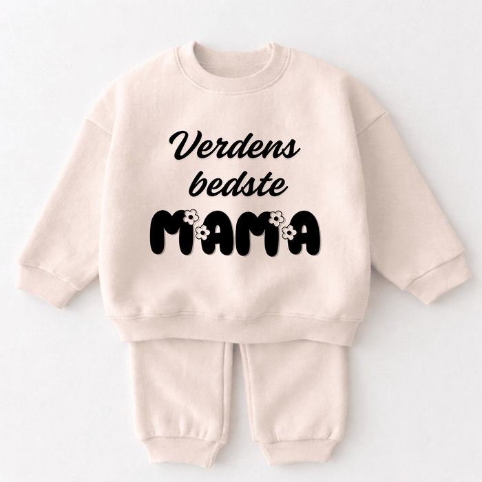 Mama Verdens bedste - Märchen Mode aus Bio - Baumwolle personalisierte geschenke Babyset & Bodys mit spruch & Geschenkideen für Neugeborene & 0–24 Monate & und perfekt als Geschenk zur Geburt