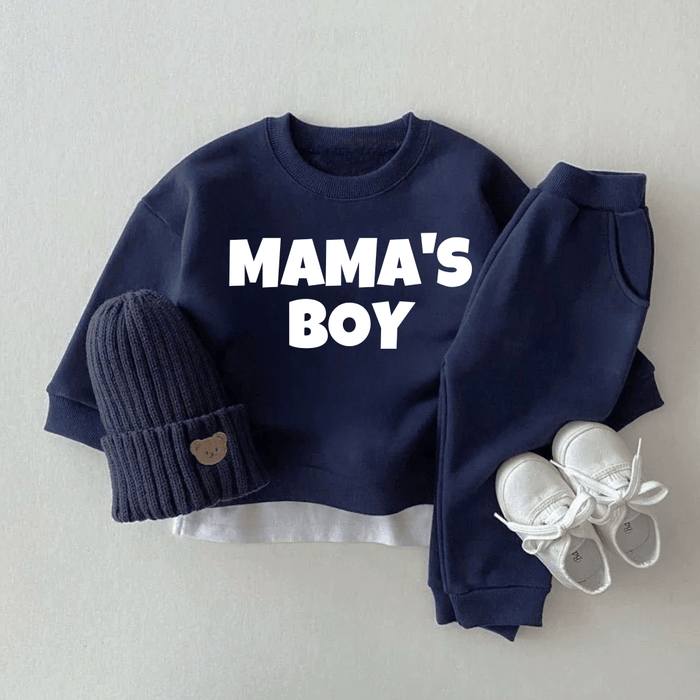 MAMA'S BOY - Märchen Mode aus Bio - Baumwolle personalisierte geschenke Babyset & Bodys mit spruch & Geschenkideen für Neugeborene & 0–24 Monate & und perfekt als Geschenk zur Geburt