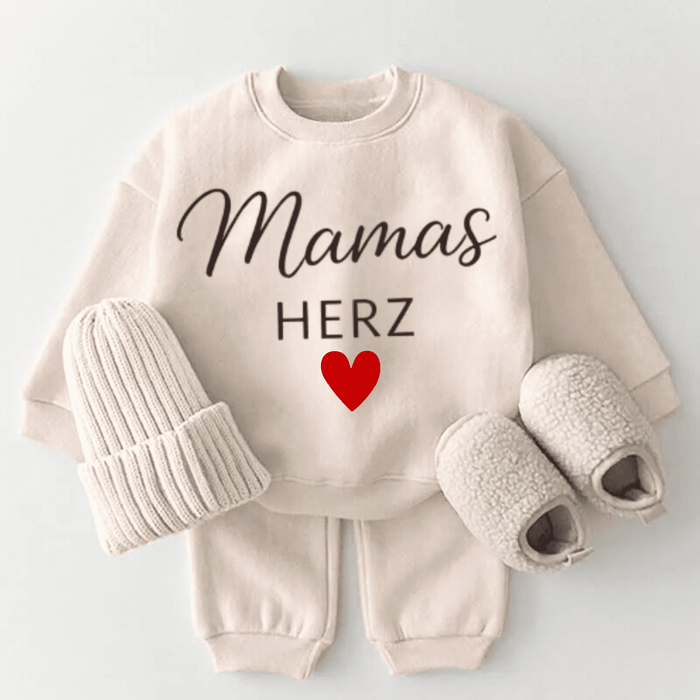 Mamas Herz - Märchen Mode aus Bio - Baumwolle personalisierte geschenke Babyset & Bodys mit spruch & Geschenkideen für Neugeborene & 0–24 Monate & und perfekt als Geschenk zur Geburt
