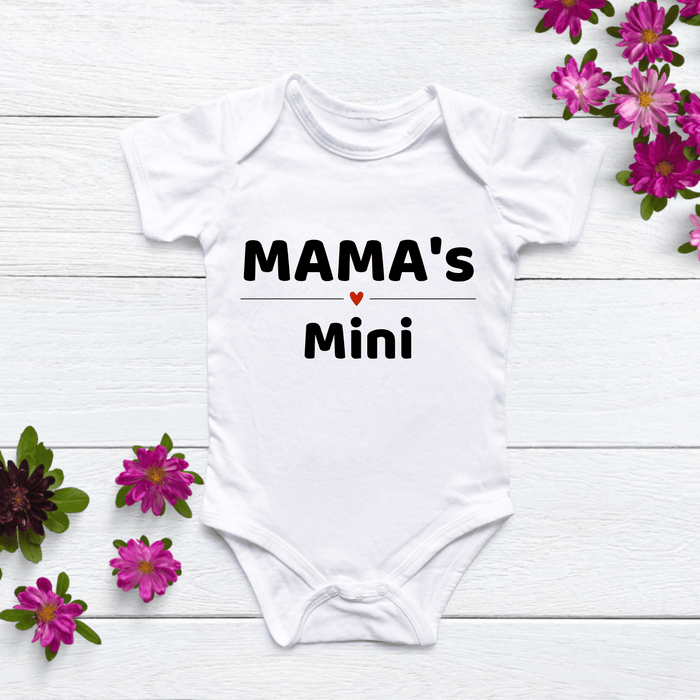 MAMA's Mini - Märchen Mode aus Bio - Baumwolle personalisierte geschenke Babyset & Bodys mit spruch & Geschenkideen für Neugeborene & 0–24 Monate & und perfekt als Geschenk zur Geburt