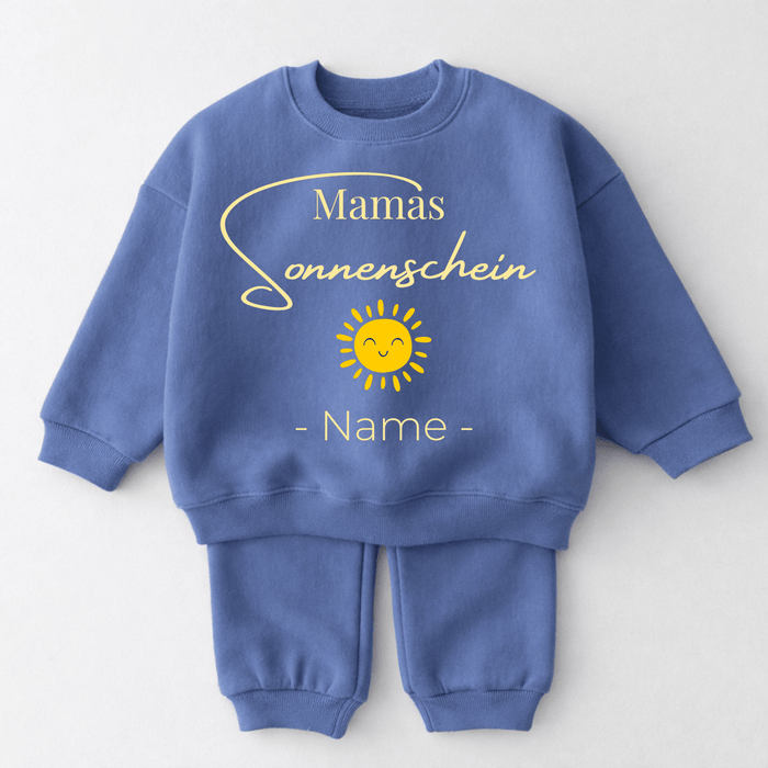 Mamas Sonnenschein – Name - Märchen Mode aus Bio - Baumwolle personalisierte geschenke Babyset & Bodys mit spruch & Geschenkideen für Neugeborene & 0–24 Monate & und perfekt als Geschenk zur Geburt