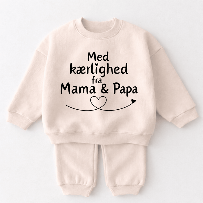 Med fra Mama & Papa - Märchen Mode aus Bio - Baumwolle personalisierte geschenke Babyset & Bodys mit spruch & Geschenkideen für Neugeborene & 0–24 Monate & und perfekt als Geschenk zur Geburt