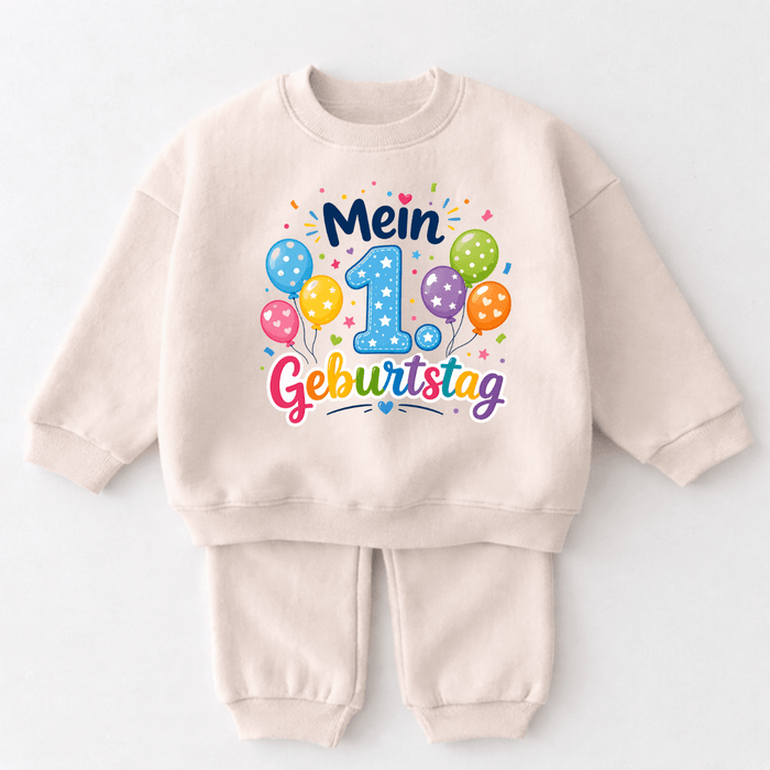 Mein 1. Geburtstag - Märchen Mode aus Bio-Baumwolle personalisierte geschenke Babyset & Bodys mit spruch & Geschenkideen für Neugeborene & 0–24 Monate & und perfekt als Geschenk zur Geburt