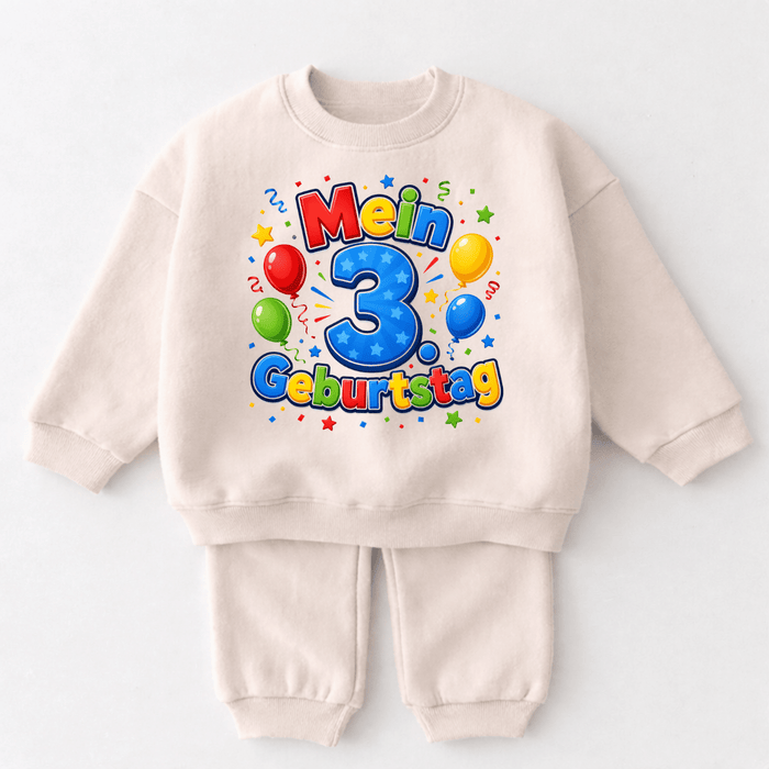 Mein 3. Geburtstag - Märchen Mode aus Bio-Baumwolle personalisierte geschenke Babyset & Bodys mit spruch & Geschenkideen für Neugeborene & 0–24 Monate & und perfekt als Geschenk zur Geburt