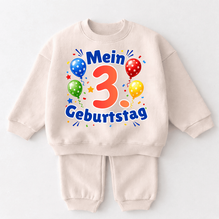 Mein 3. Geburtstag - Märchen Mode aus Bio-Baumwolle personalisierte geschenke Babyset & Bodys mit spruch & Geschenkideen für Neugeborene & 0–24 Monate & und perfekt als Geschenk zur Geburt
