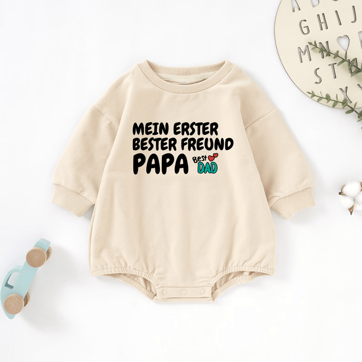 Mein erster bester Freund Papa Strampler - Märchen Mode - 
