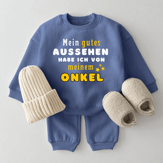 Mein gutes Aussehen habe ich von meinem Onkel