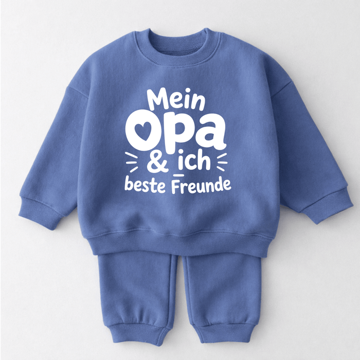 Mein Opa & ich beste Freunde - Märchen Mode aus Bio-Baumwolle personalisierte geschenke Babyset & Bodys mit spruch & Geschenkideen für Neugeborene & 0–24 Monate & und perfekt als Geschenk zur Geburt