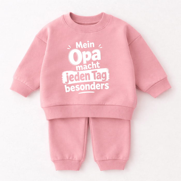 Mein Opa macht jeden Tag besonders - Märchen Mode aus Bio-Baumwolle personalisierte geschenke Babyset & Bodys mit spruch & Geschenkideen für Neugeborene & 0–24 Monate & und perfekt als Geschenk zur Geburt