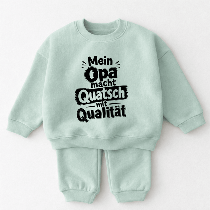Mein Opa macht Quatsch mit Qualität - Märchen Mode aus Bio-Baumwolle personalisierte geschenke Babyset & Bodys mit spruch & Geschenkideen für Neugeborene & 0–24 Monate & und perfekt als Geschenk zur Geburt