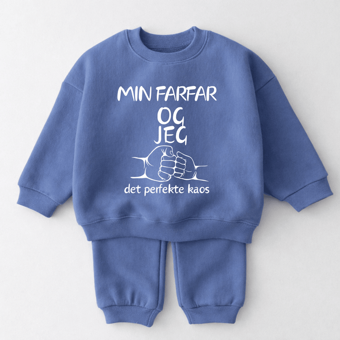 Min farfar Og jeg det perfekte kaos - Märchen Mode aus Bio - Baumwolle personalisierte geschenke Babyset & Bodys mit spruch & Geschenkideen für Neugeborene & 0–24 Monate & und perfekt als Geschenk zur Geburt