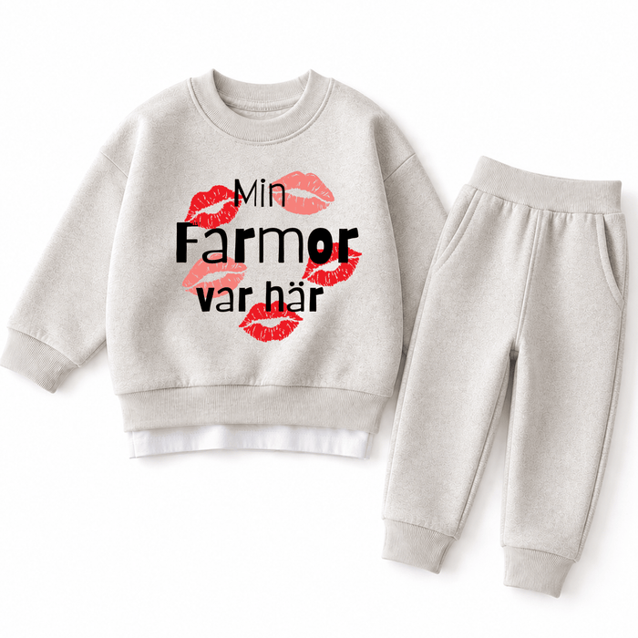 Min Farmor var här - Märchen Mode aus Bio-Baumwolle personalisierte geschenke Babyset & Bodys mit spruch & Geschenkideen für Neugeborene & 0–24 Monate & und perfekt als Geschenk zur Geburt