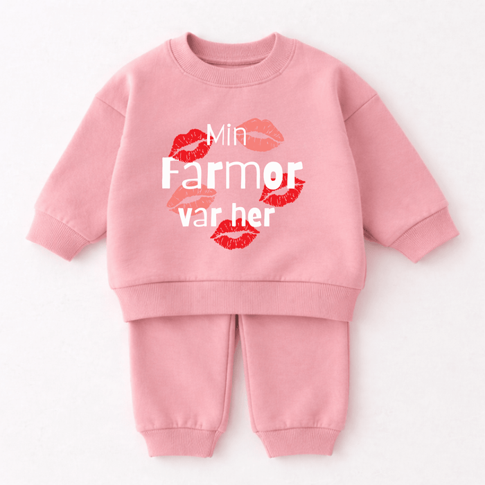 Min Farmor var her - Märchen Mode aus Bio-Baumwolle personalisierte geschenke Babyset & Bodys mit spruch & Geschenkideen für Neugeborene & 0–24 Monate & und perfekt als Geschenk zur Geburt