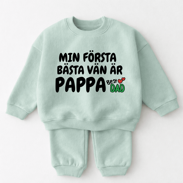 Min första bästa vän är Pappa - Märchen Mode aus Bio-Baumwolle personalisierte geschenke Babyset & Bodys mit spruch & Geschenkideen für Neugeborene & 0–24 Monate & und perfekt als Geschenk zur Geburt