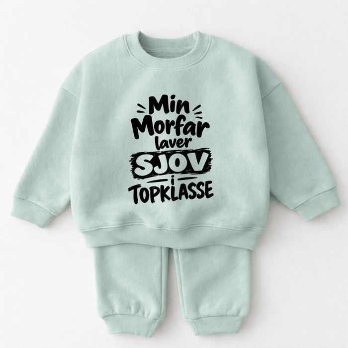 Min morfar laver sjov i topklasse - Märchen Mode aus Bio-Baumwolle personalisierte geschenke Babyset & Bodys mit spruch & Geschenkideen für Neugeborene & 0–24 Monate & und perfekt als Geschenk zur Geburt