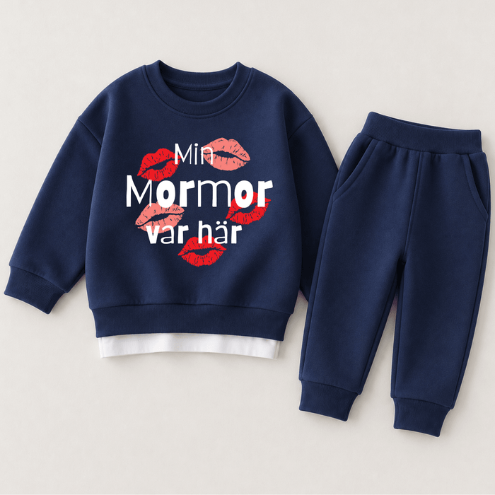 Min Mormor var här - Märchen Mode aus Bio-Baumwolle personalisierte geschenke Babyset & Bodys mit spruch & Geschenkideen für Neugeborene & 0–24 Monate & und perfekt als Geschenk zur Geburt