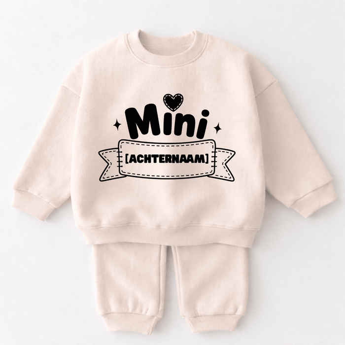 Mini Achternaam - Märchen Mode aus Bio - Baumwolle personalisierte geschenke Babyset & Bodys mit spruch & Geschenkideen für Neugeborene & 0–24 Monate & und perfekt als Geschenk zur Geburt