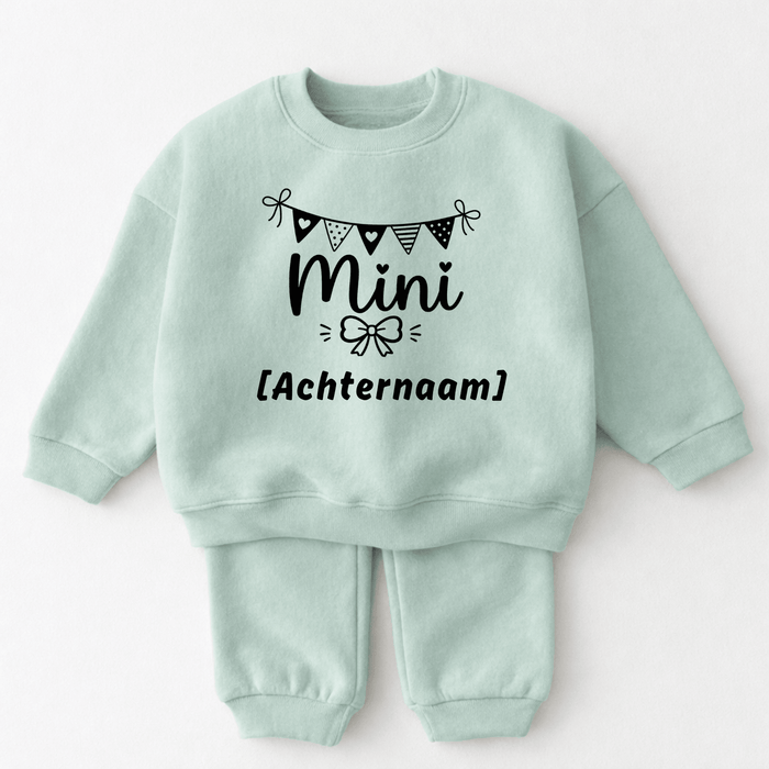 Mini Achternaam - Märchen Mode aus Bio - Baumwolle personalisierte geschenke Babyset & Bodys mit spruch & Geschenkideen für Neugeborene & 0–24 Monate & und perfekt als Geschenk zur Geburt