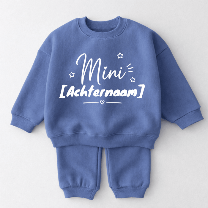 Mini Achternaam Star - Märchen Mode aus Bio - Baumwolle personalisierte geschenke Babyset & Bodys mit spruch & Geschenkideen für Neugeborene & 0–24 Monate & und perfekt als Geschenk zur Geburt