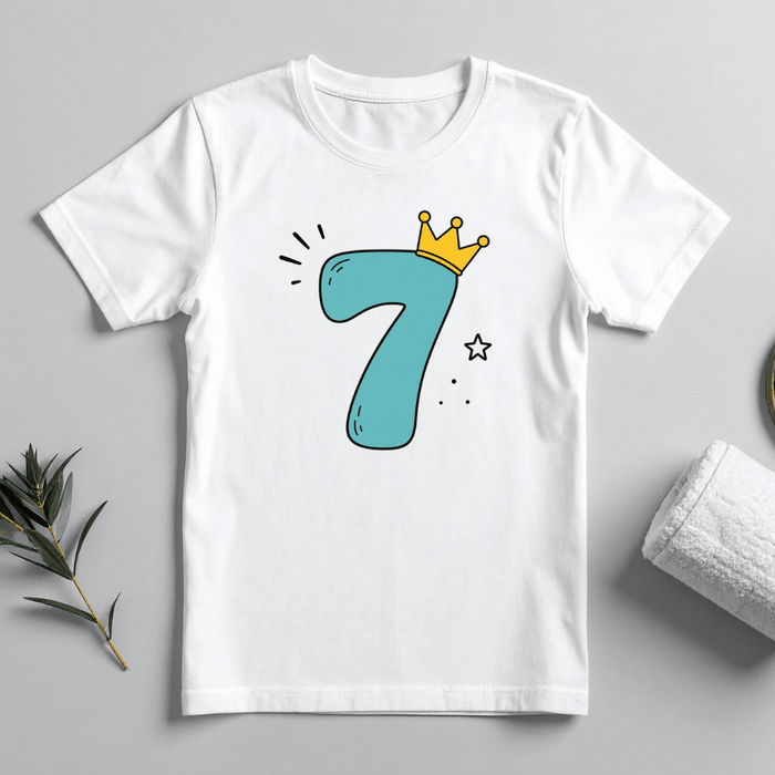 Mini Crown - Tshirt 07 - Märchen Mode aus Bio-Baumwolle personalisierte geschenke Babyset & Bodys mit spruch & Geschenkideen für Neugeborene & 0–24 Monate & und perfekt als Geschenk zur Geburt