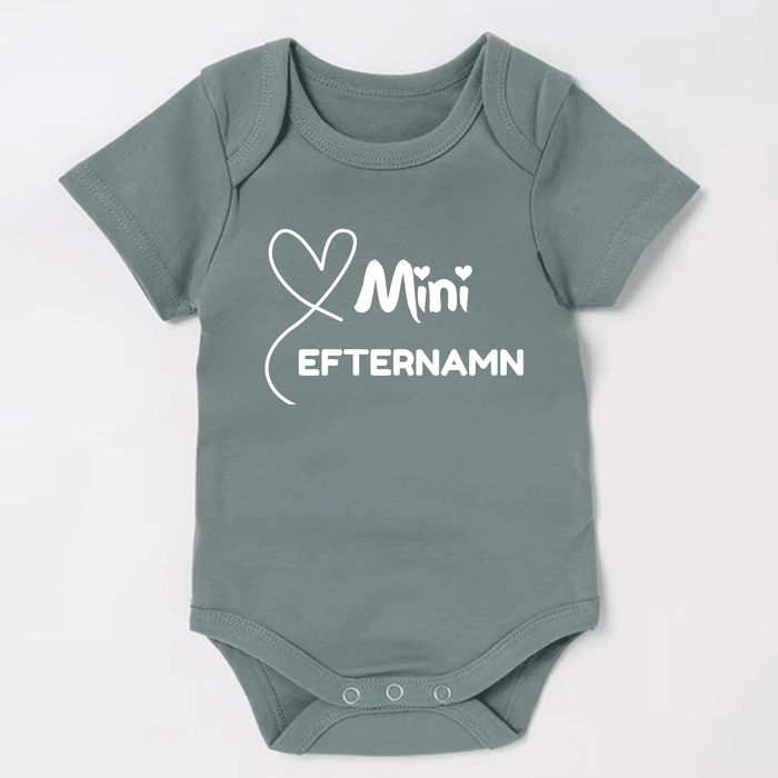 Mini [EfterNamn] body - Märchen Mode aus Bio-Baumwolle personalisierte geschenke Babyset & Bodys mit spruch & Geschenkideen für Neugeborene & 0–24 Monate & und perfekt als Geschenk zur Geburt