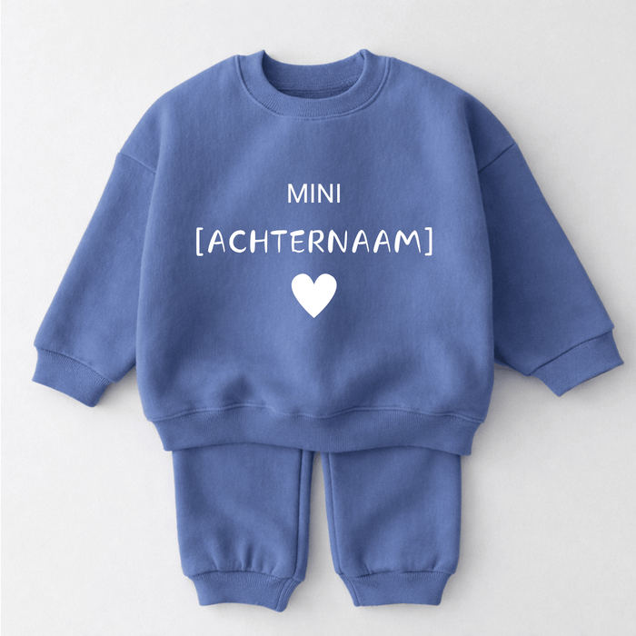 Mini [Efternavn] - Märchen Mode aus Bio - Baumwolle personalisierte geschenke Babyset & Bodys mit spruch & Geschenkideen für Neugeborene & 0–24 Monate & und perfekt als Geschenk zur Geburt