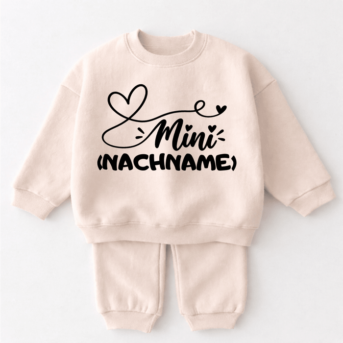 Mini [Nachname] - Märchen Mode aus Bio-Baumwolle personalisierte geschenke Babyset & Bodys mit spruch & Geschenkideen für Neugeborene & 0–24 Monate & und perfekt als Geschenk zur Geburt