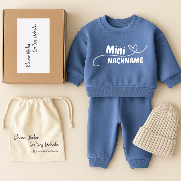 Mini Nachname B - Geschenkbox - Märchen Mode - 