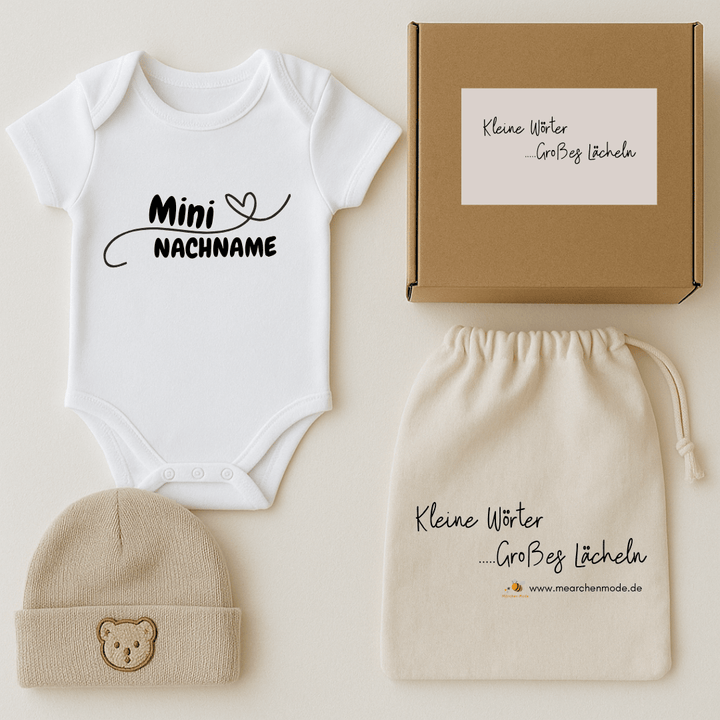 Mini Nachname W - Geschenkbox - Märchen Mode - 