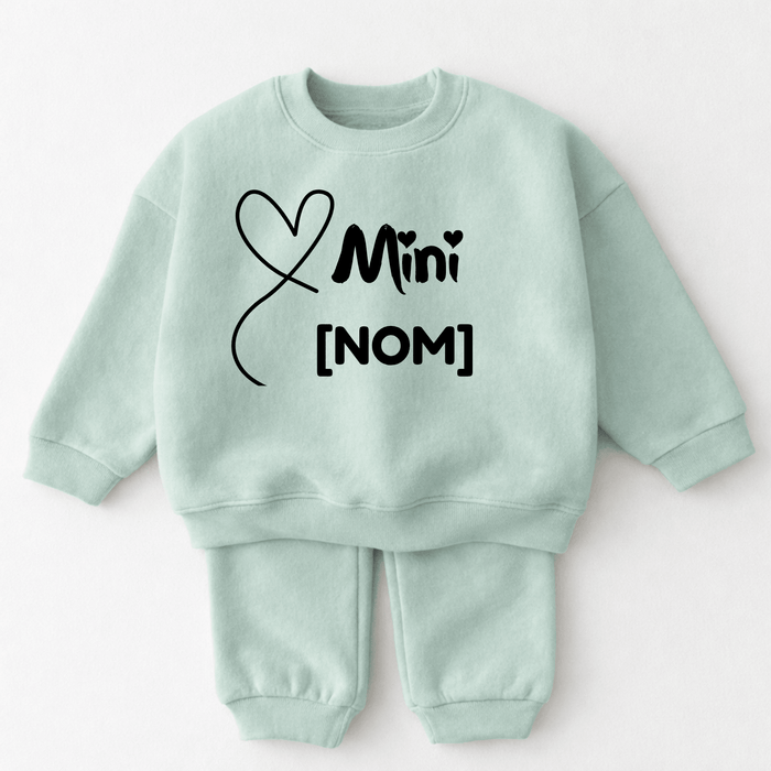 Mini [Nom] - Märchen Mode aus Bio-Baumwolle personalisierte geschenke Babyset & Bodys mit spruch & Geschenkideen für Neugeborene & 0–24 Monate & und perfekt als Geschenk zur Geburt