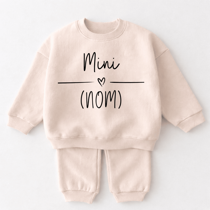 Mini [Nom] - Märchen Mode aus Bio-Baumwolle personalisierte geschenke Babyset & Bodys mit spruch & Geschenkideen für Neugeborene & 0–24 Monate & und perfekt als Geschenk zur Geburt