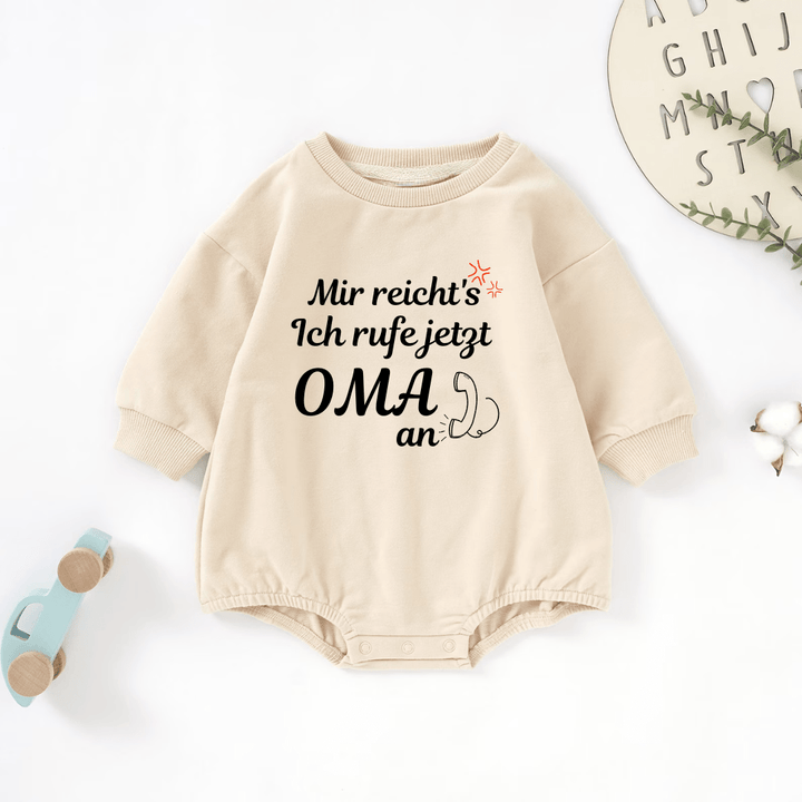 Mir reicht's Ich rufe jetzt OMA an Strampler - Märchen Mode - 