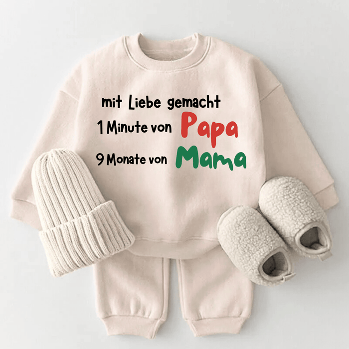 mit Liebe gemacht - Märchen Mode aus Bio - Baumwolle personalisierte geschenke Babyset & Bodys mit spruch & Geschenkideen für Neugeborene & 0–24 Monate & und perfekt als Geschenk zur Geburt