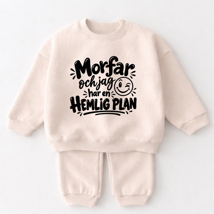 Morfar och jag har en hemlig plan – Beige