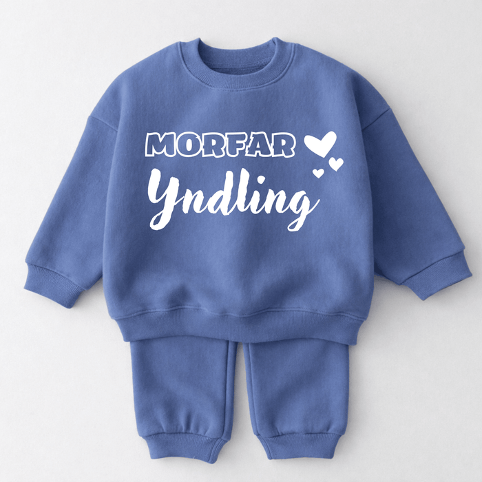 Morfar Yndling - Märchen Mode aus Bio - Baumwolle personalisierte geschenke Babyset & Bodys mit spruch & Geschenkideen für Neugeborene & 0–24 Monate & und perfekt als Geschenk zur Geburt