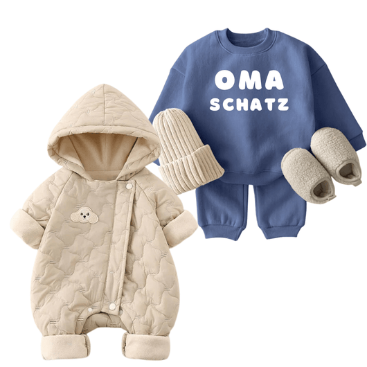 oma schatz + Winter Strampler