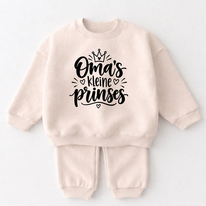 Oma’s kleine prinses - Märchen Mode aus Bio-Baumwolle personalisierte geschenke Babyset & Bodys mit spruch & Geschenkideen für Neugeborene & 0–24 Monate & und perfekt als Geschenk zur Geburt