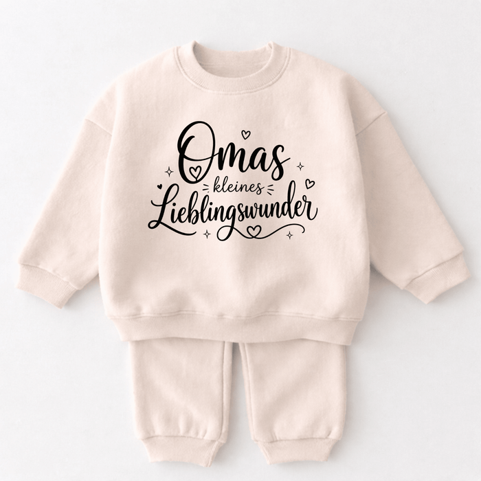Omas Lieblingswunder - Märchen Mode aus Bio-Baumwolle personalisierte geschenke Babyset & Bodys mit spruch & Geschenkideen für Neugeborene & 0–24 Monate & und perfekt als Geschenk zur Geburt