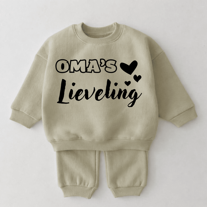 Oma’s Lieveling - Märchen Mode aus Bio - Baumwolle personalisierte geschenke Babyset & Bodys mit spruch & Geschenkideen für Neugeborene & 0–24 Monate & und perfekt als Geschenk zur Geburt