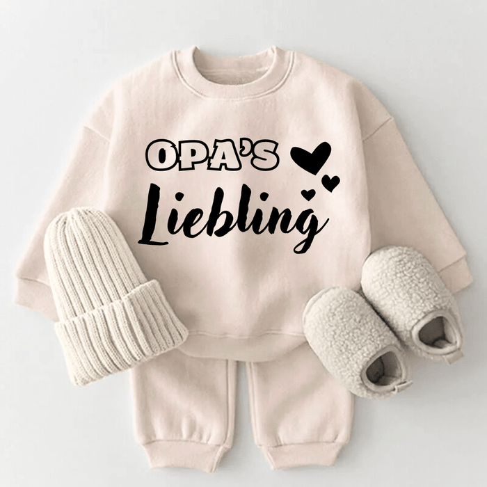 OPA’s Liebling - Märchen Mode aus Bio - Baumwolle personalisierte geschenke Babyset & Bodys mit spruch & Geschenkideen für Neugeborene & 0–24 Monate & und perfekt als Geschenk zur Geburt
