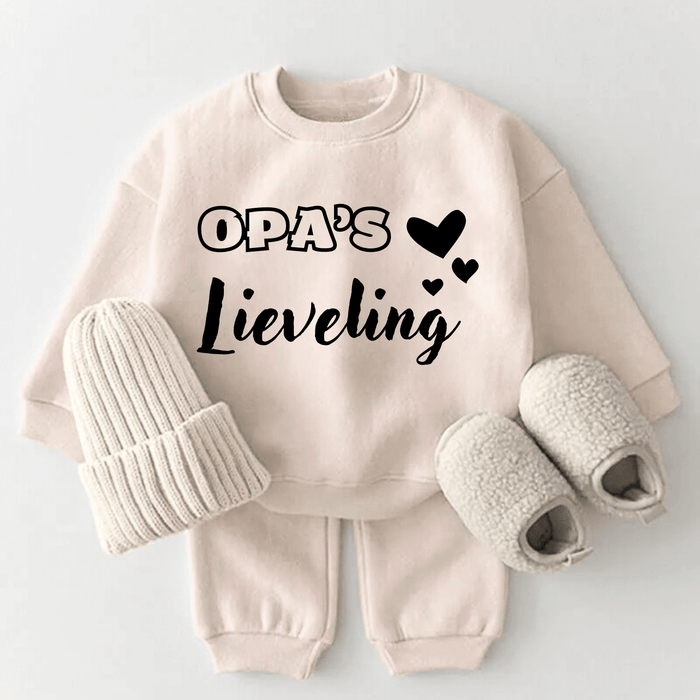 Opa’s Lieveling - Märchen Mode aus Bio - Baumwolle personalisierte geschenke Babyset & Bodys mit spruch & Geschenkideen für Neugeborene & 0–24 Monate & und perfekt als Geschenk zur Geburt