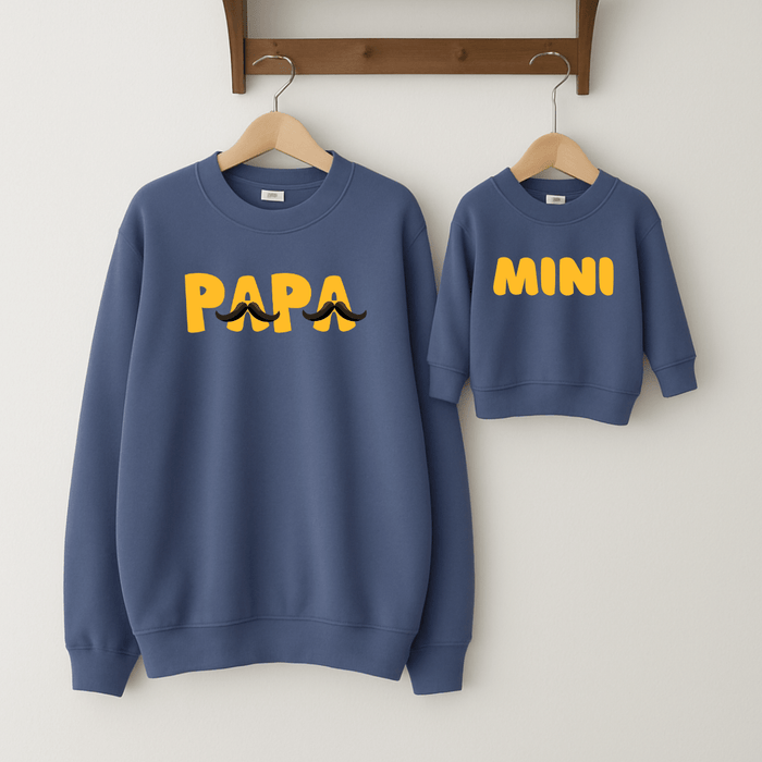 PAPA & Mini - Märchen Mode aus Bio - Baumwolle personalisierte geschenke Babyset & Bodys mit spruch & Geschenkideen für Neugeborene & 0–24 Monate & und perfekt als Geschenk zur Geburt