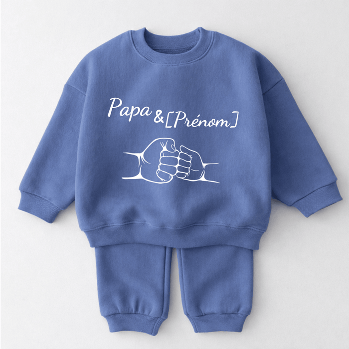 Papa & [prénom] - Märchen Mode aus Bio-Baumwolle personalisierte geschenke Babyset & Bodys mit spruch & Geschenkideen für Neugeborene & 0–24 Monate & und perfekt als Geschenk zur Geburt