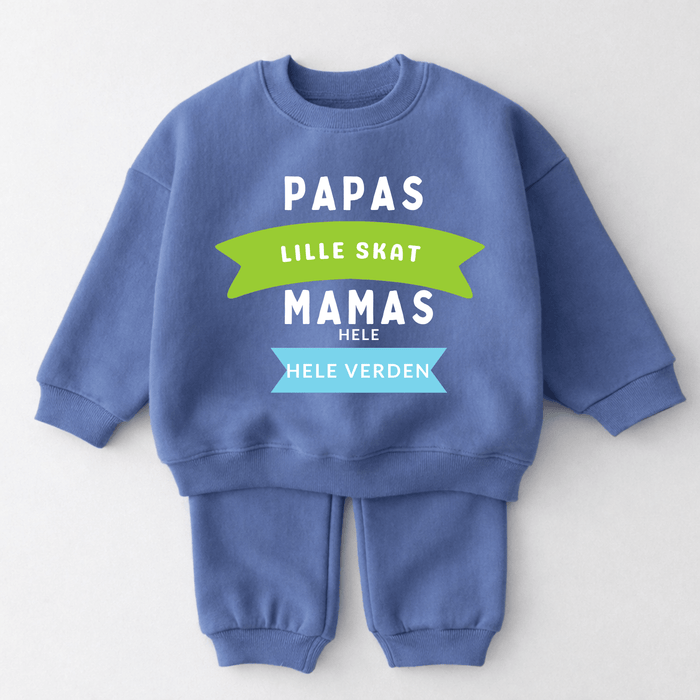 Papas hele verden lille skat MAMAs hele - Märchen Mode aus Bio - Baumwolle personalisierte geschenke Babyset & Bodys mit spruch & Geschenkideen für Neugeborene & 0–24 Monate & und perfekt als Geschenk zur Geburt